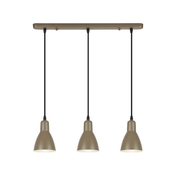 I3-AFRA- LAMPARA 3L -MARRON - ILUMINACION i3 By SCHULLER