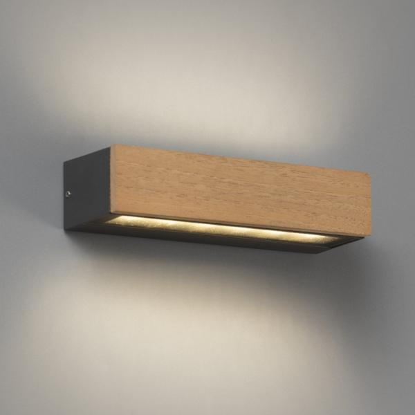 Aplique exterior DORO 220 madera Faro Barcelona