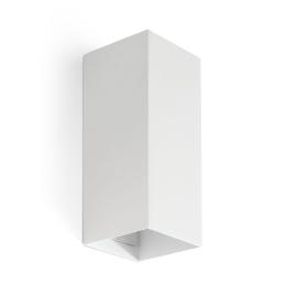 Aplique LUNE 2 Luces cuadrado blanca Faro Barcelona