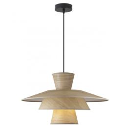 Colgante BARI saco marron 1 x 60w e-27 - ALEMAR