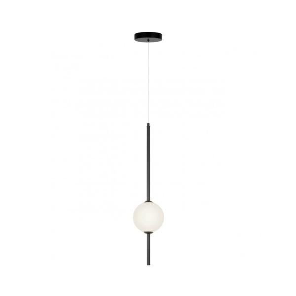 Colgante LANUVIO negro led 7w 420lm 4000k - ALEMAR