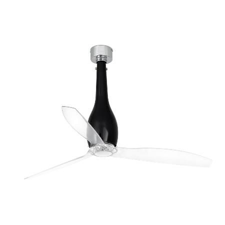 Ventilador Eterfan FARO - negro brillo motor DC 128cm. Ø