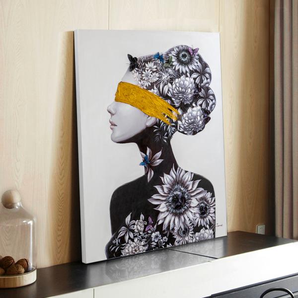 Cuadro PERFIL II Schuller - Pintura 120x90 cm