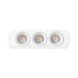 Empotrable Trimless FLIC 3 luces orientable blanco Faro 