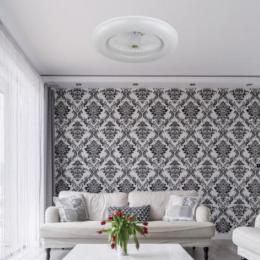 Ventilador PERI Blanco - Fabrilamp. Ø55cm Luz LED