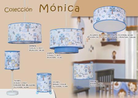 Colección infantil Pantalla Monica Azul.      MARINISA.