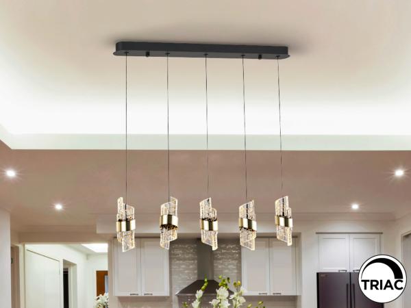 ILIADA-LAMPARA 5L NEGRO-ORO - SCHULLER