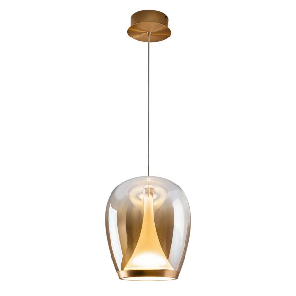 SUSPIRO- LAMPARA DORADO/AMBAR D25 - SCHULLER