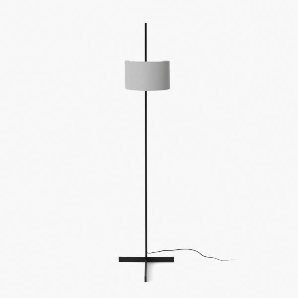 Lampara de pie STAND UP negro y gris Faro 