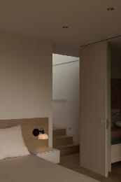 Aplique TATAWIN cristal brazo de pared blanco Faro