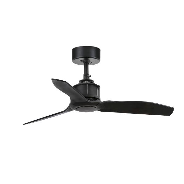 Ventilador Justfan FARO - Negro. Motor DC. 81cm. Ø