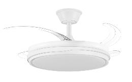 Ventilador Tempano Fabrilamp Blanco - Motor DC Ø50-106cm