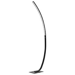 Lampara de pie Apolo Negro Alemar - Luz LED Regulable