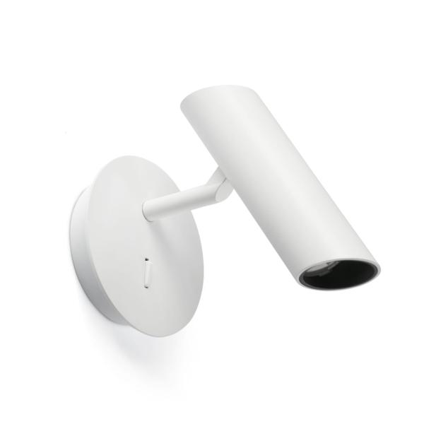 Aplique LEO Proyector con interruptor blanco LED Faro