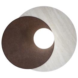 Aplique WANDA marmol/oxido 1 x 60w e-27 - ALEMAR