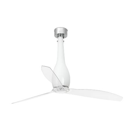 Ventilador Eterfan FARO - blanco brillo motor DC 128 cm. Ø