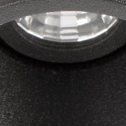 Empotrable FOX 50 negro orientable LED 5W 2700K Faro