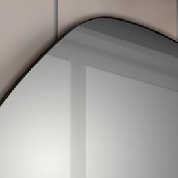 Espejo ORIO Triangular Negro - Schuller -  165x85cm