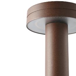 Baliza ESPOT 350 Baliza LED marrón óxido Faro Barcelona