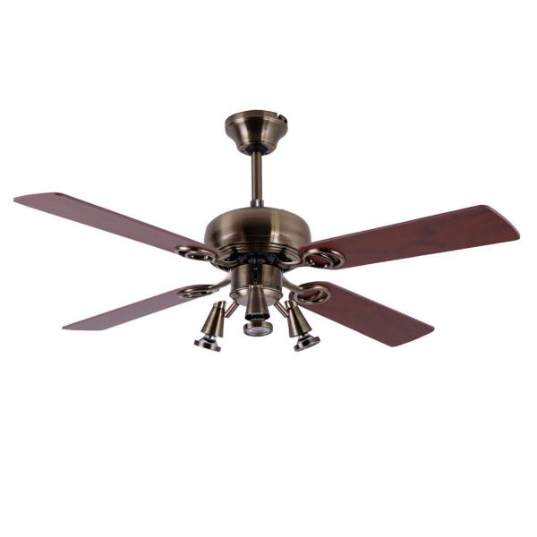 Ventilador GALERNA Oro Envejecido - Fabrilamp - Ø107cm