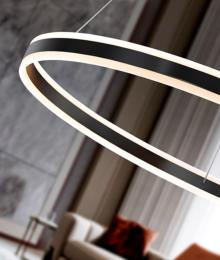 HELIA - LAMPARA LED NEGRO MATE 100D - SCHULLER