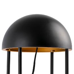 Lámpara pie JELLYFISH negro y oro Faro Barcelona