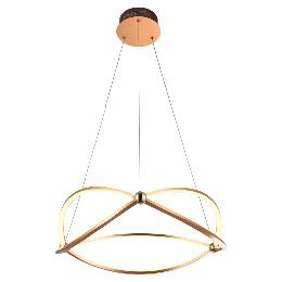 Lampara colgante OCELLIS Oro Rosa - Schuller - Luz LED