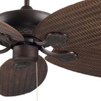 Ventilador Phuket Leds-c4 Marron sin luz 132cm.Ø