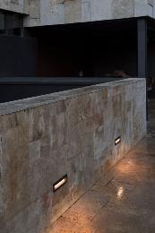 Empotrable pared NAT LED gris oscuro Faro