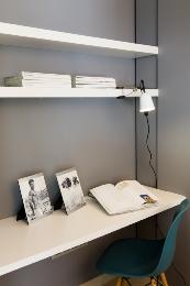 Lámpara pinza STUDIO blanca Faro 