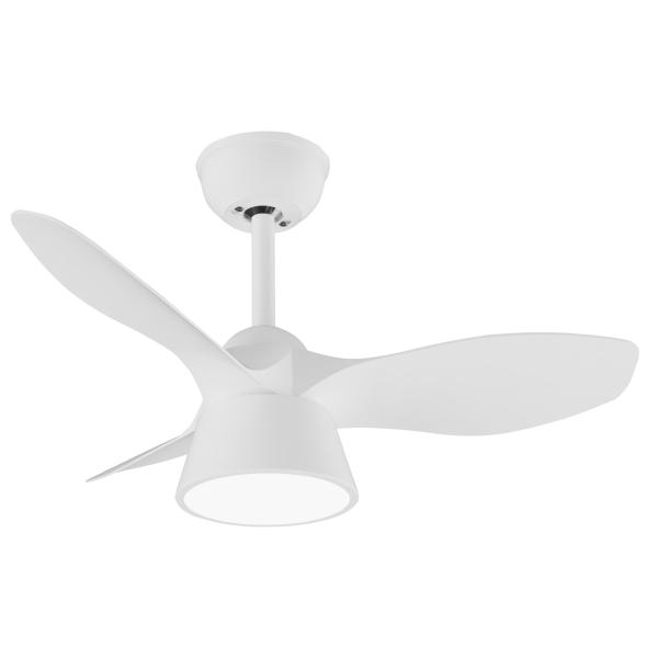 Ventilador Cubico Blanco Fabrilamp - Motor DC Ø82cm