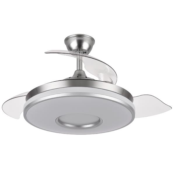 Ventilador DANI Niquel - Fabrilamp. Motor DC Ø108cm