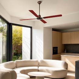 Ventilador MALVINAS Marron FARO - Motor AC Ø140cm.