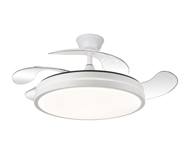 Ventilador Escorpion Blanco Fabrilamp - Motor DC Ø107cm