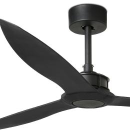 Ventilador Justfan FARO - Negro/mate. Motor DC. 178cm. Ø