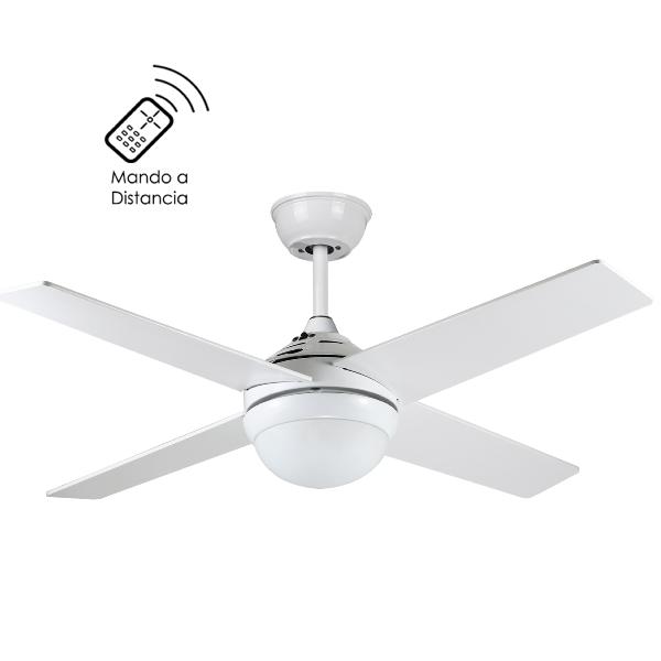 Ventilador Diana Narvi - Tono Blanco 107cm 4 aspas