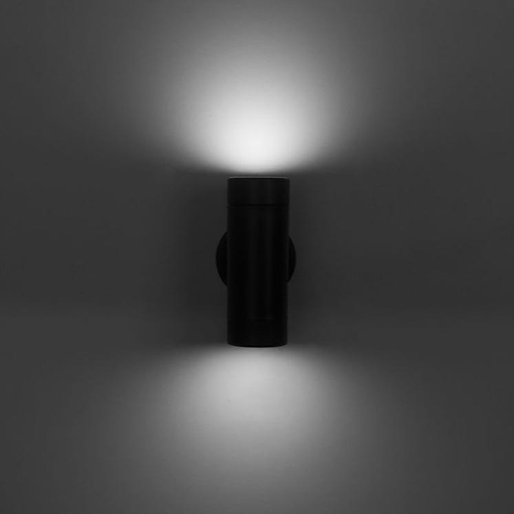 Aplique exterior Jumbo negro Forlight 2 luces- Oferta exterior For light