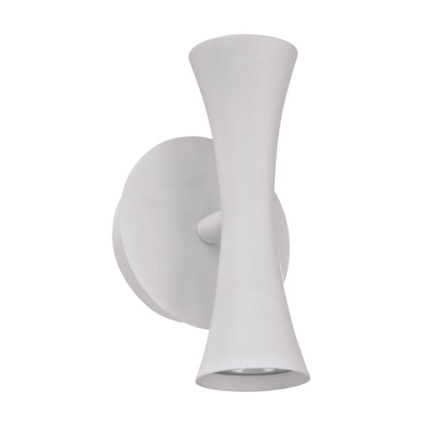 Aplique ALDA blanco 2 x 50w gu-10 - ALEMAR