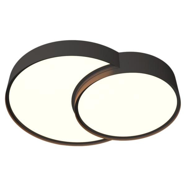 Plafon led NIRO negro led 67w 3000/4000/6000k - ALEMAR