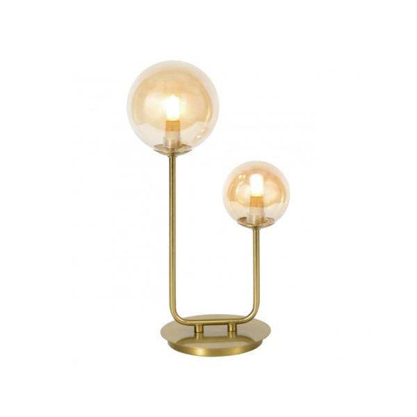 Sobremesa Galaxia Alemar - 2 Tulipas Bola Ambar - 40x22cmm