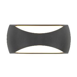 Aplique exterior Mantra BUTAN Gris Oscuro - Luz LED