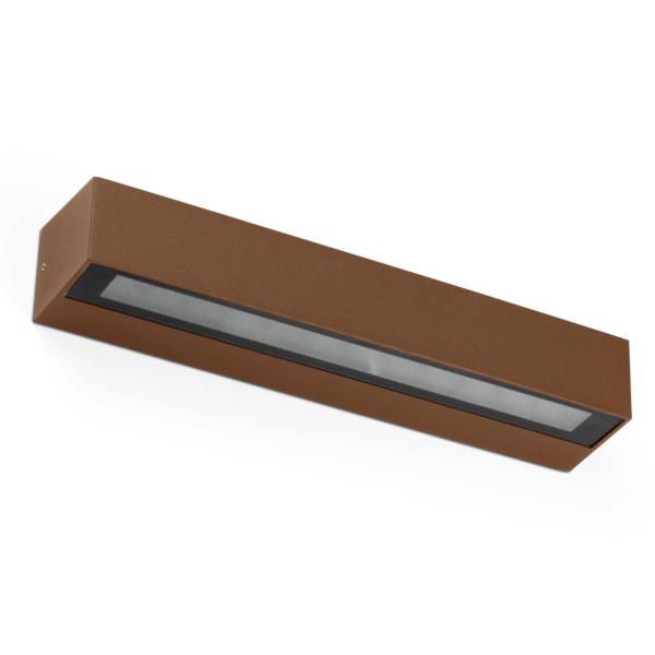 Aplique exterior DORO 380 LED marron Faro