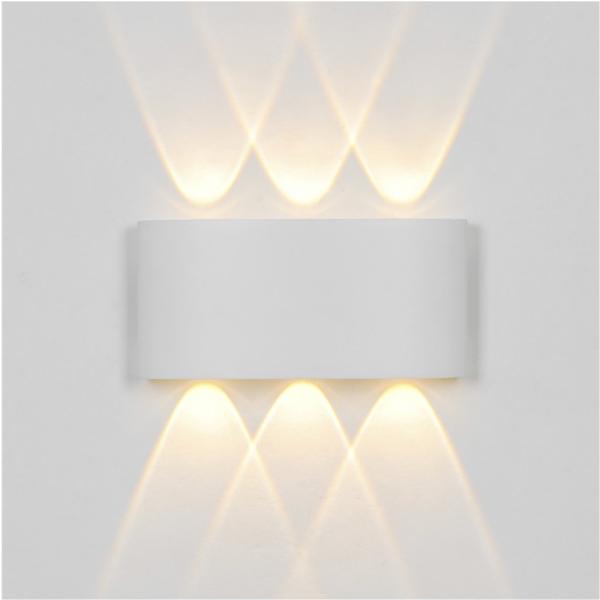 Aplique exterior KING blanco led 6w - ip54 - ALEMAR