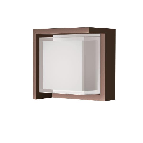 Aplique exterior Mantra CREEK Corten - Luz LED
