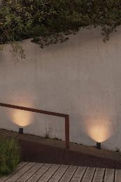 Bañador de pared NOBORU SLIM gris oscuro GU10 Faro