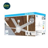 Ventilador Adriatico EDM. Tono blanco Ø132cm.