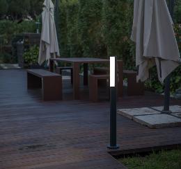 Baliza Beret Faro - Baliza luz LED altura 90cm.