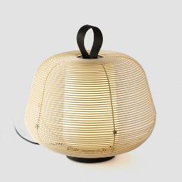 Sobremesa exterior portatil NARA beige Faro Barcelona