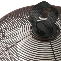 Sobremesa exterior portatil NARA marron Faro Barcelona