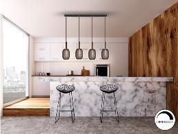 MICRON-LAMPARA 4L ORO/NEGRO - SCHULLER